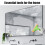 All Purpose Window Squeegee with Silicone Blade 9