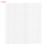 100PCS 14.3mm White A4 Size 34 Teeth 3:1 Double 1