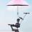 Pram Parasol with Clamp Umbrella with Adjustable 8
