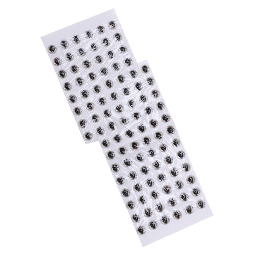 100Pcs Fish Eyes 4mm Durable 3D Round Soft DIY 2