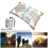 Adjustable Height Travel Pillow with High Elasticity Foam Core 5