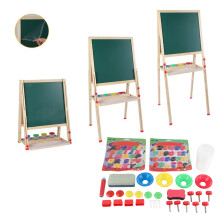 AllinOne Wooden Children Art Easel with Paper Roll