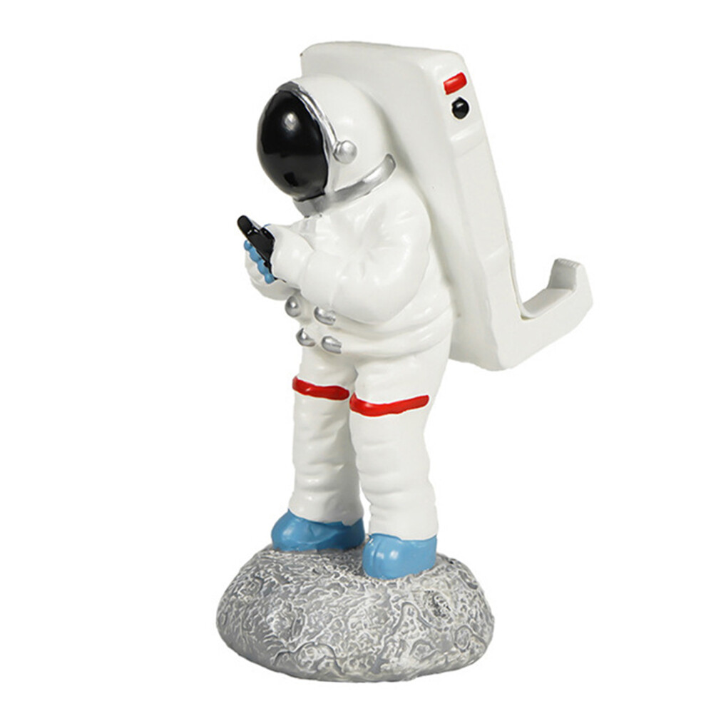 Resin Astronaut Phone Holder 7X9.6x13.2cm Secure Support Space Man Stand 4981332138073
