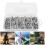 500PCS Single Double Barrel Crimping Sleeve 12