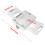 Durable 2-Slot ABS Hamburger Patty Maker for Home & Restaurant Use 2