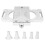 Durable 2-Slot ABS Hamburger Patty Maker for Home & Restaurant Use 3