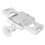 Durable 2-Slot ABS Hamburger Patty Maker for Home & Restaurant Use 1
