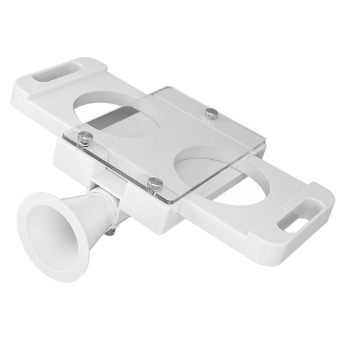 Durable 2-Slot ABS Hamburger Patty Maker for Home & Restaurant Use