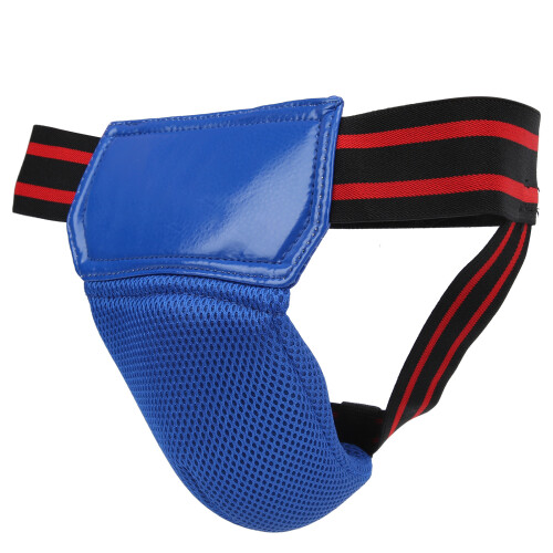 Boxing Groin Guard Protector PU Leather Breathable 1