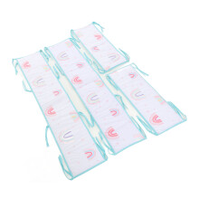 Cute Printed Crib Edge Protectors - Style 1 Safe and Breathable