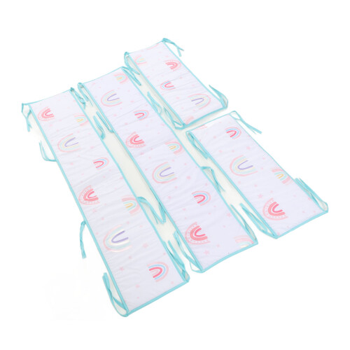 Cute Printed Crib Edge Protectors - Style 1 Safe and Breathable
