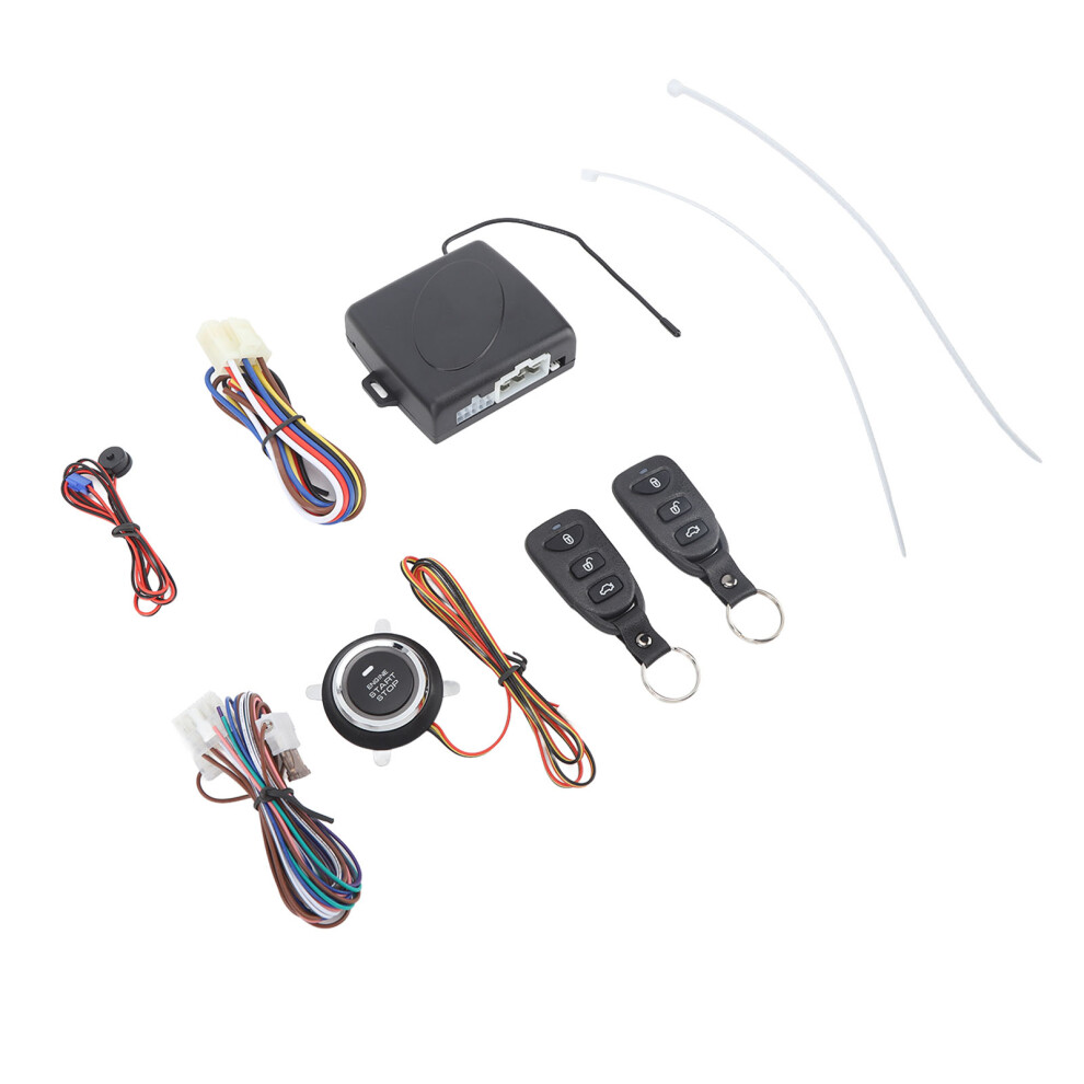 Dc12v Keyless Car Alarm System With Remote Start & App Control 8341332144935