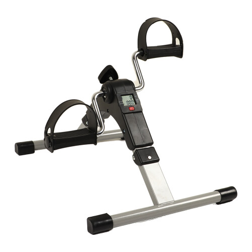 LCD Display Pedal Exerciser: Quiet Cycle for Leg & Arm Exercise 1