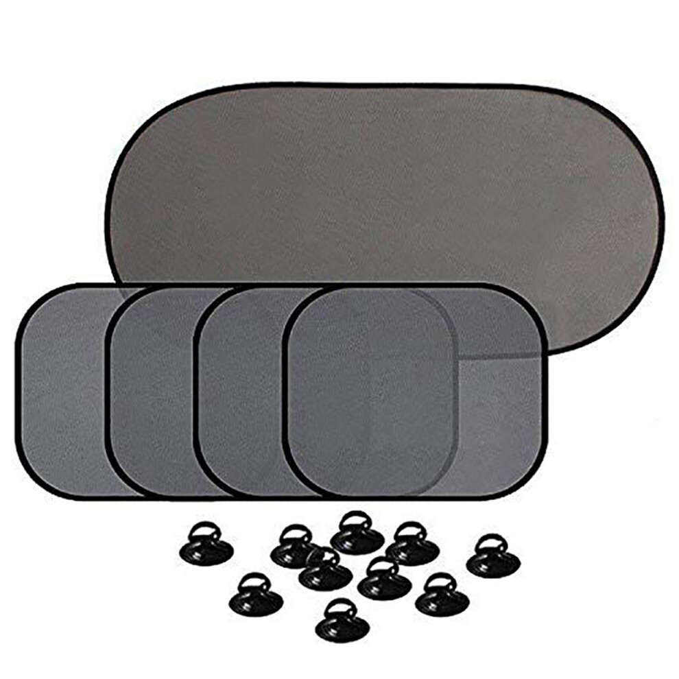 5 Pcs Car Sun Shade Car Window Shade For Side And 9121376167225