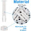 Practical 7cm Pool Fitting Kit: Easy Portable & Long-lasting Use 6