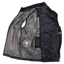 Cooling Fan Vest for Outdoor Activities Work Fishing Hiking XXL 180cm
