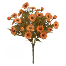 (Orange) Morifolium Faux Dendranthema Bouquet For Living Room Decor Props And Photography
