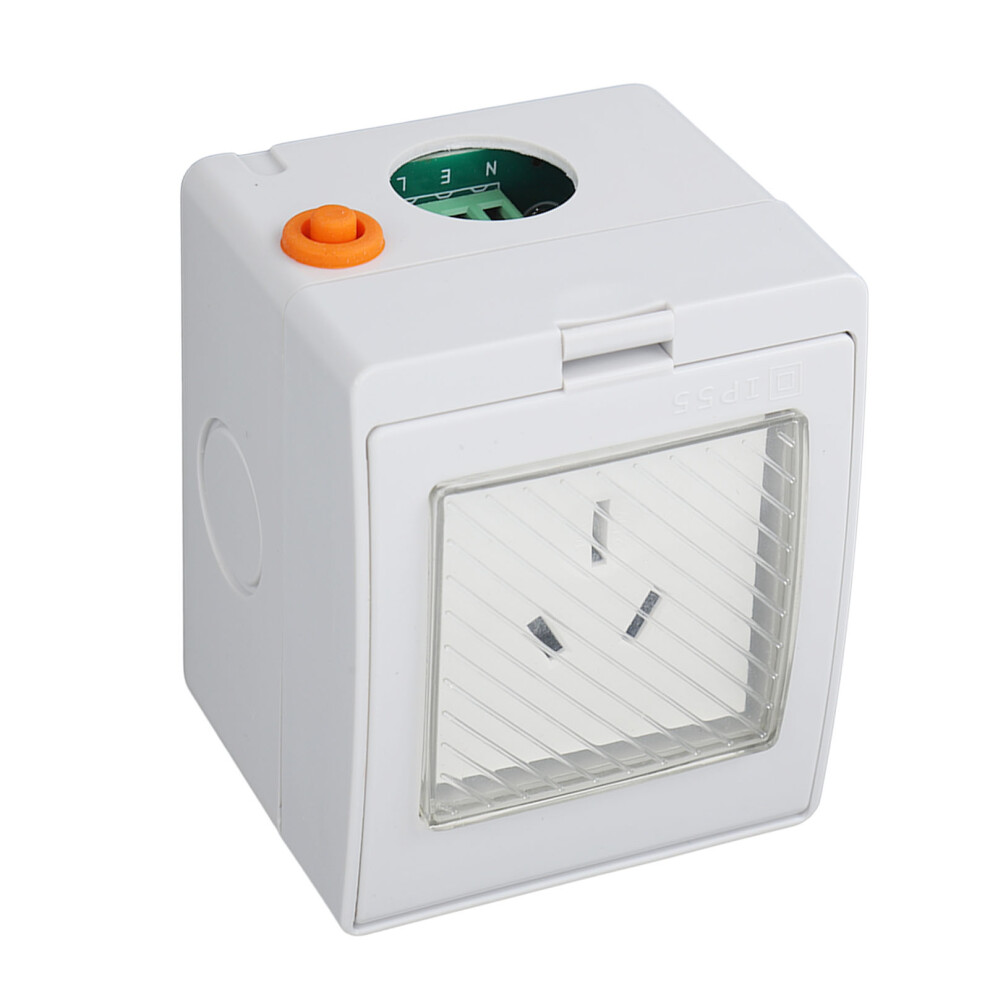 Waterproof Wifi Smart Socket Ip55 For Outdoor Bathroom 85X70x63mm 4291332153823