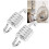 2Pcs 8mm Hanging Porch Swing Spring Heavy Duty 12