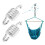 2Pcs 8mm Hanging Porch Swing Spring Heavy Duty 11