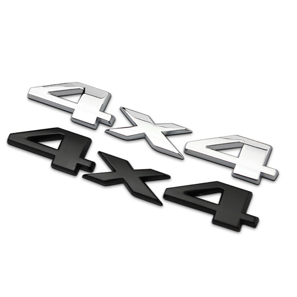 Stylish 3D 4X4 Auto Car Logo Emblem Badge Sticker 9121376168451
