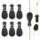 ABS Beads Carp Match Stopper Fishing Connector 11