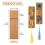 200pcs Kraft Bookmark Sleeves – DIY Support, 15x4.6cm Stable Holders 2