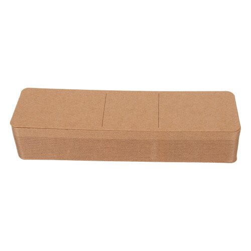 200pcs Kraft Bookmark Sleeves – DIY Support, 15x4.6cm Stable Holders