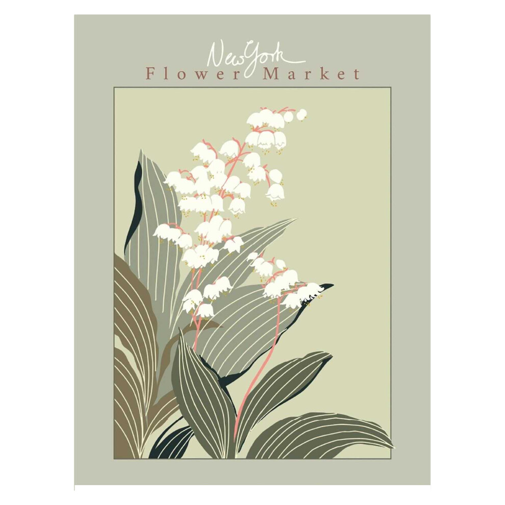 (80cm x 60cm, Multicoloured) Annick Flower Market New York Print-image-OPC-PJB9XJH-NEW