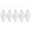 5Pcs Fishing Bubble Floats Sea Coarse Surface 10