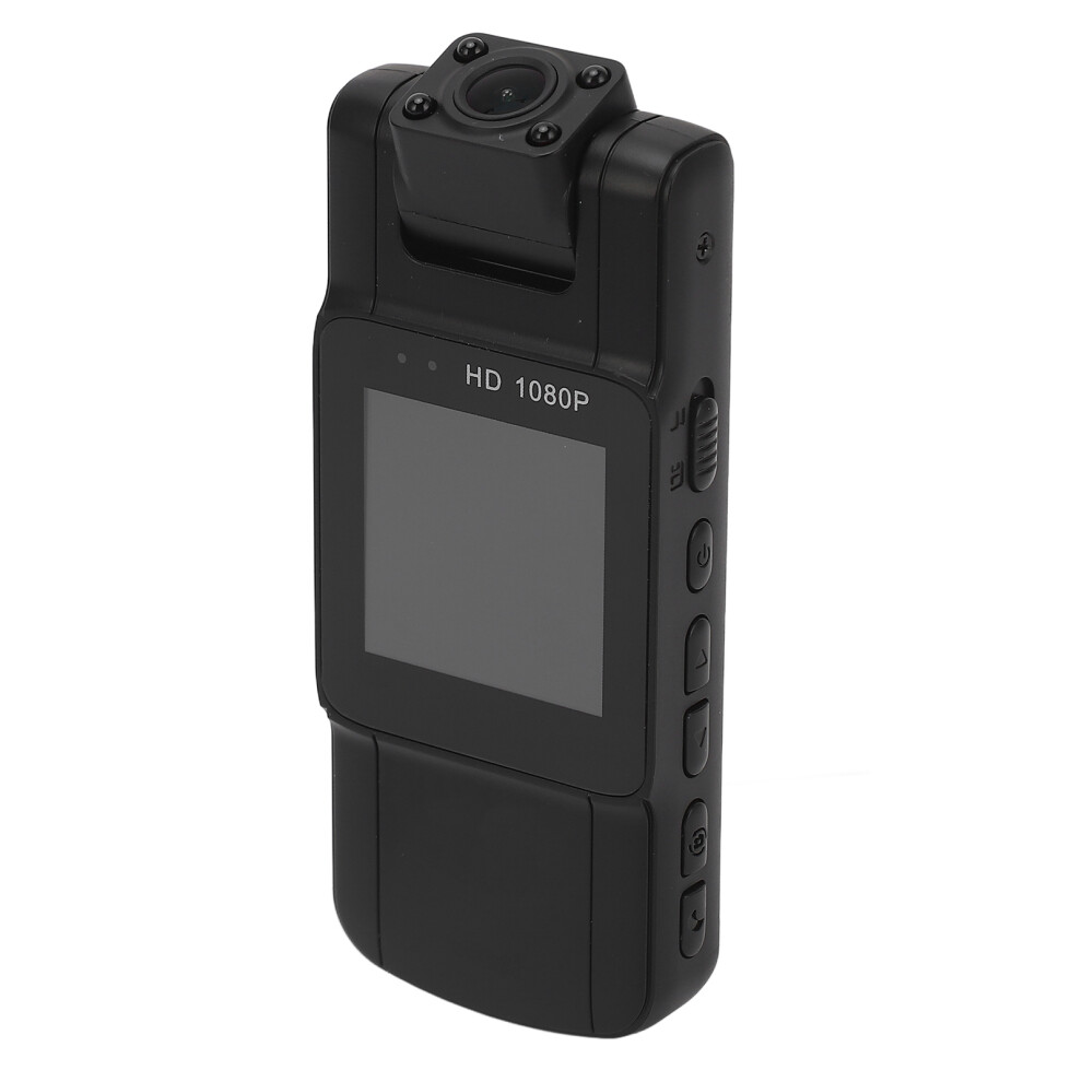 Compact 1080P Body Camera With 180 Rotating Lens & Night Vision 9321332170881