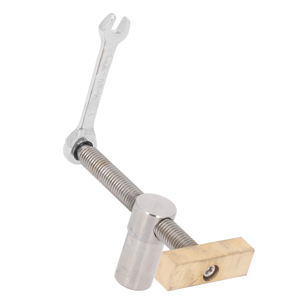 2Pcs Adjustable Woodworking Desktop Clamps With Brass Vise & 4X 20Mm Red Bench Dogs 8461332172513