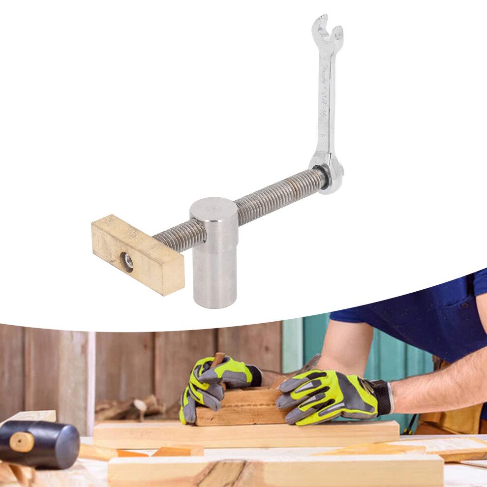 19Mm Stainless Steel Brass Bench Dog Clamp For Woodworking Workbench Fixing 4691332172525