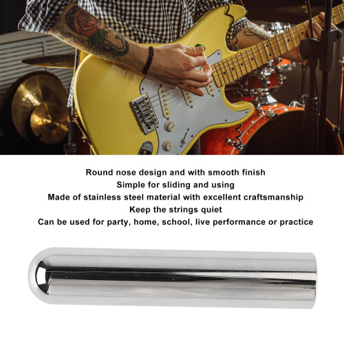 Versatile Guitar Slide Bar for Home School and Live Performances 2