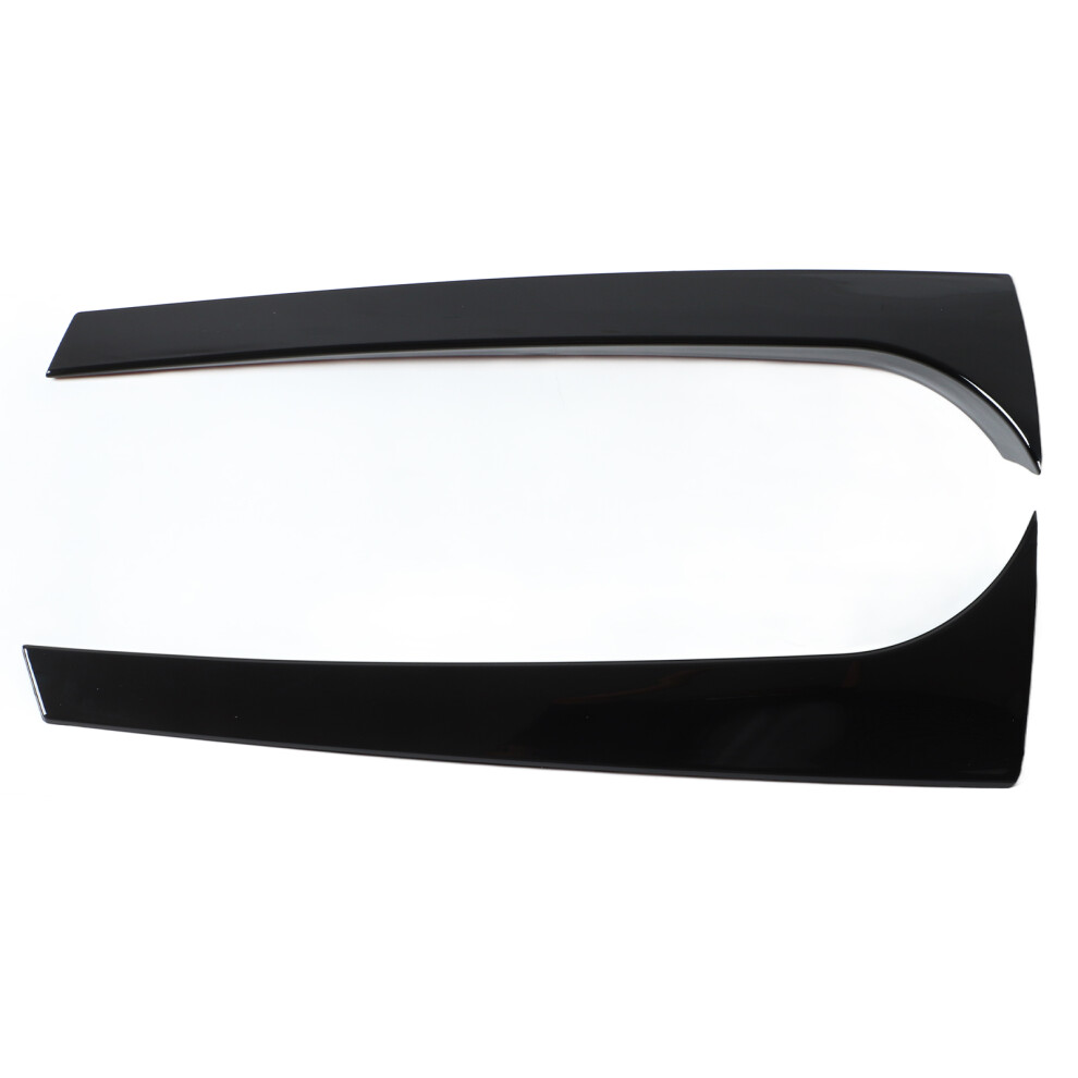 Pair Of Rear Window Side Spoiler Left Right Glossy Black 9121376171291