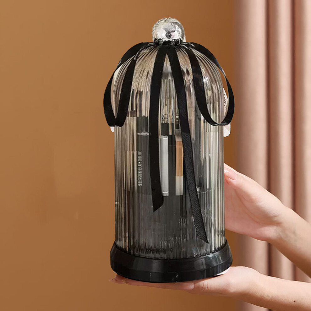 Rotating Makeup Brush Holder Waterproof Dustproof Black 600g-image-OPC-PJBB9FW-NEW