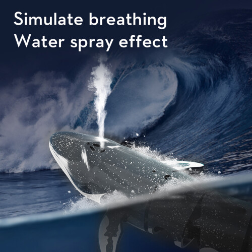 2.4G Remote Control Whale Toy with Realistic Movement for Pools 2