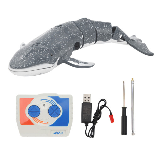 2.4G Remote Control Whale Toy with Realistic Movement for Pools 1
