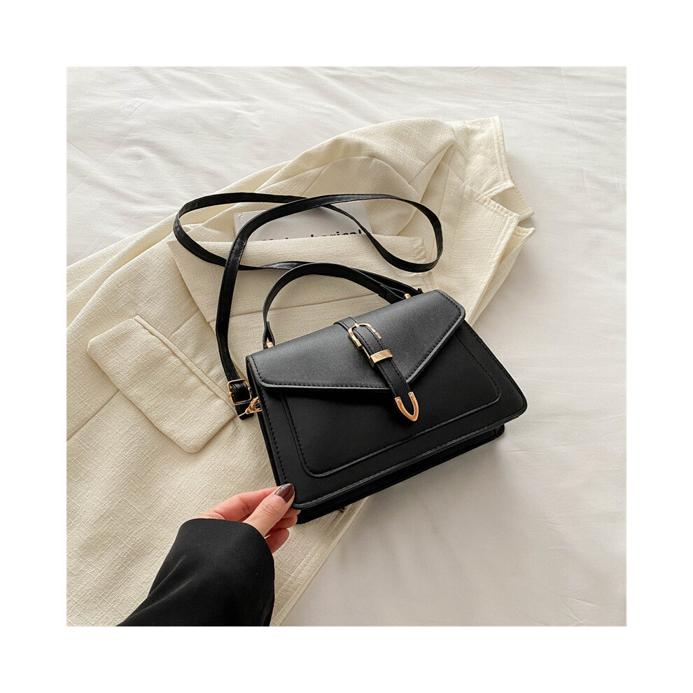 (Black) Summer Handbag Retro For Women Fashionable Casual Tote And Crossbody Bag Trendy In Colors-image-OPC-PJBBC6V-NEW