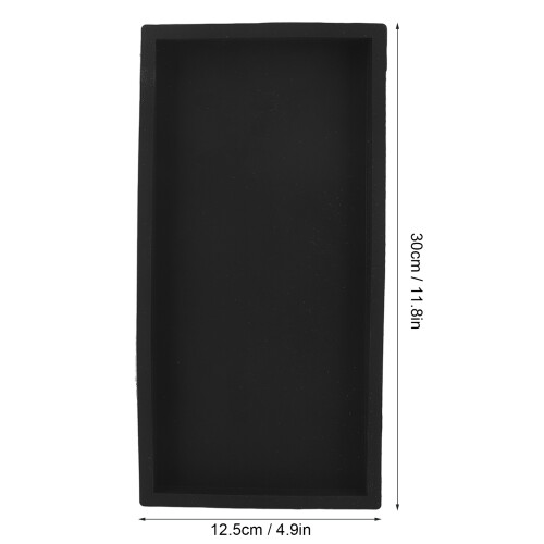 Large Silicone Storage Tray with Silica Gel Multi-Purpose Organizer Black 1