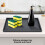Large Silicone Storage Tray with Silica Gel Multi-Purpose Organizer Black 4