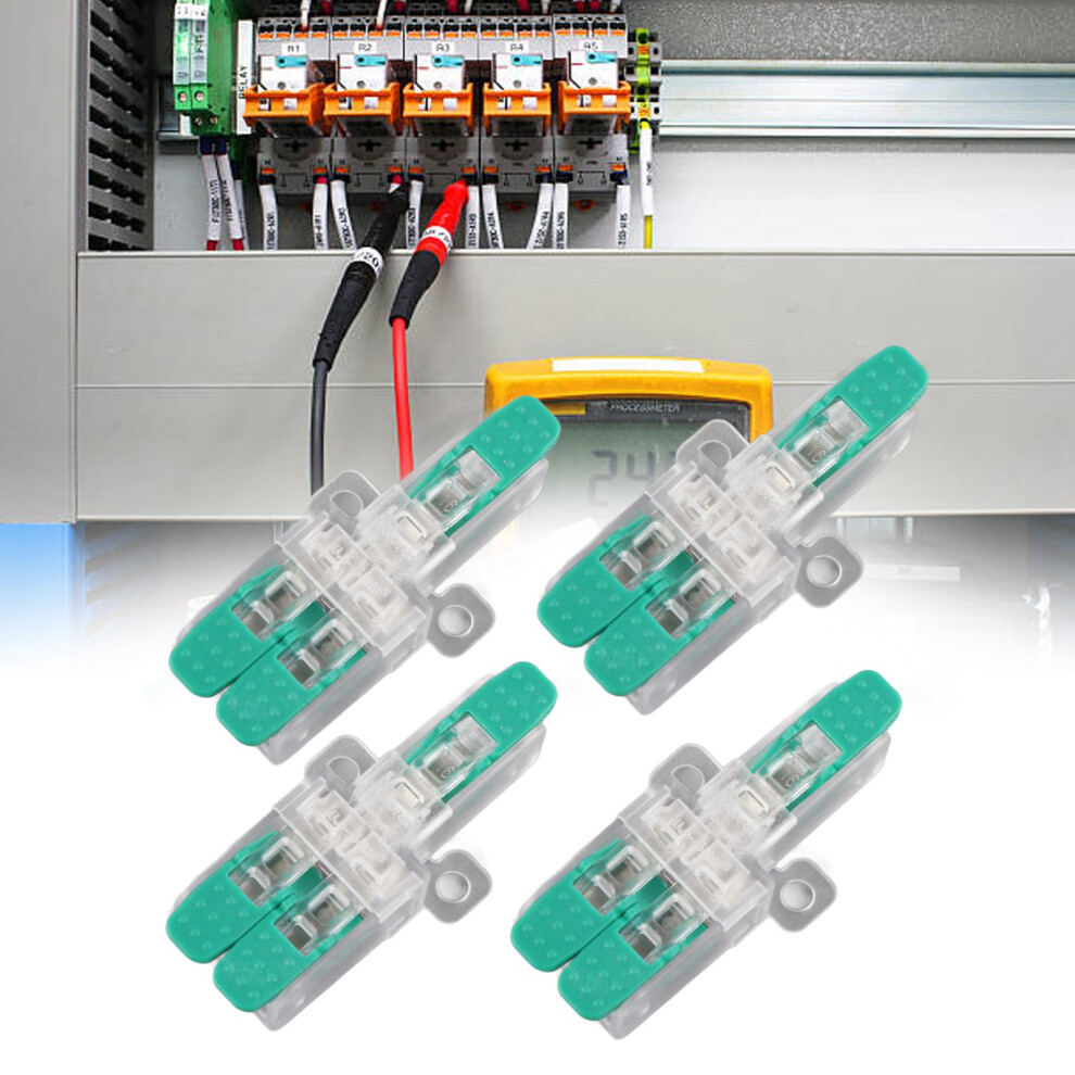 Durable 20Pcs Lever Wire Connector 1 In 2 Out For 0.5Â6Mmâ² Cable 7641332180911