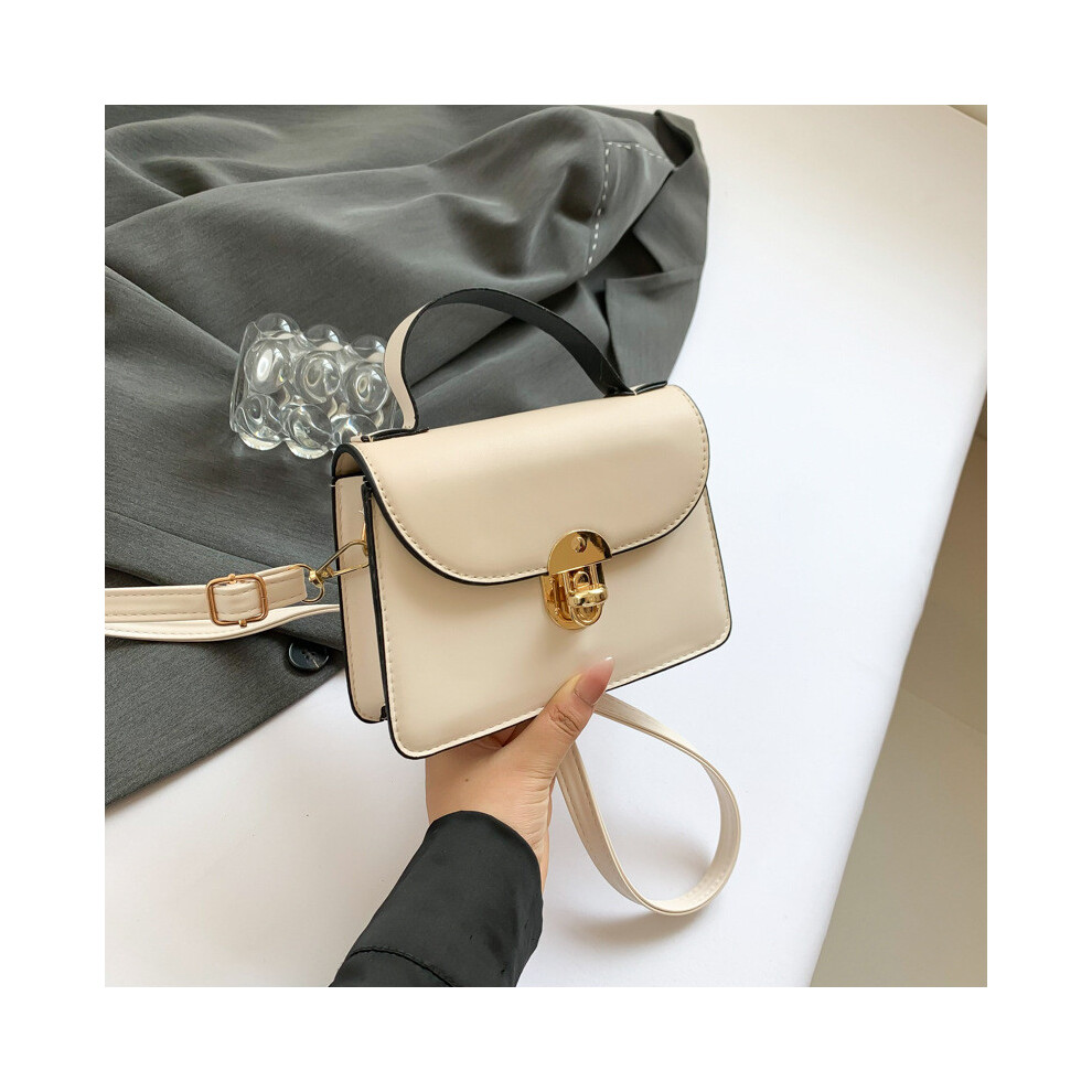 (Khaki) Fashionforward Crossbody Small Bag For Women In Elegant Colors Black White Pink And Khaki With Soft Structure Essential Mob And-image-OPC-PJBBDJ8-NEW