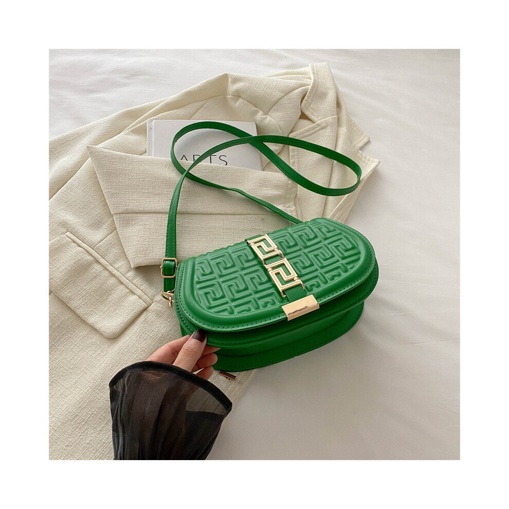(Green) Modern Underarm Trendy Bag Versatile Crossbody Small Square Bag For Use Everyday-image-OPC-PJBBDVP-NEW