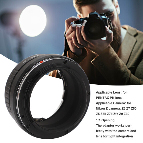 Aluminiumlegierung PK zu Z Mount Adapter Ring 147 g 2