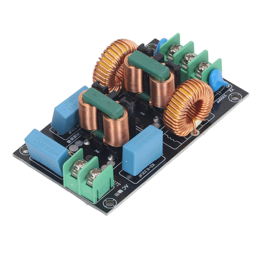 10A 3-Stage Emi Power Filter Ac 110-250V, Single Phase, Anti-Interference 8471332187035