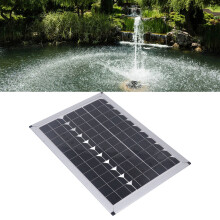 20W Solar Water Pump Kit for Garden, 12V, 800L/H, 5m Lift