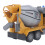 Durable Plastic Remote Control Cement Mixer Toy with Batteries 8