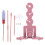 DIY Plastic Hand Knitting Sewing Machine Children 8