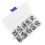 100Pcs Fishing Rod Guide Ring Set Ceramic Guide 9